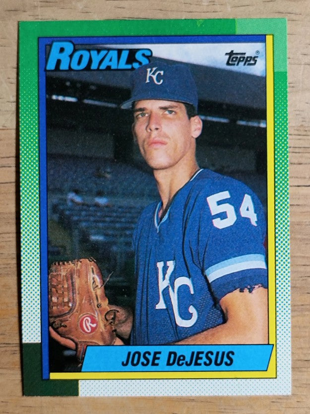 1990 Topps #596 Jose DeJesus