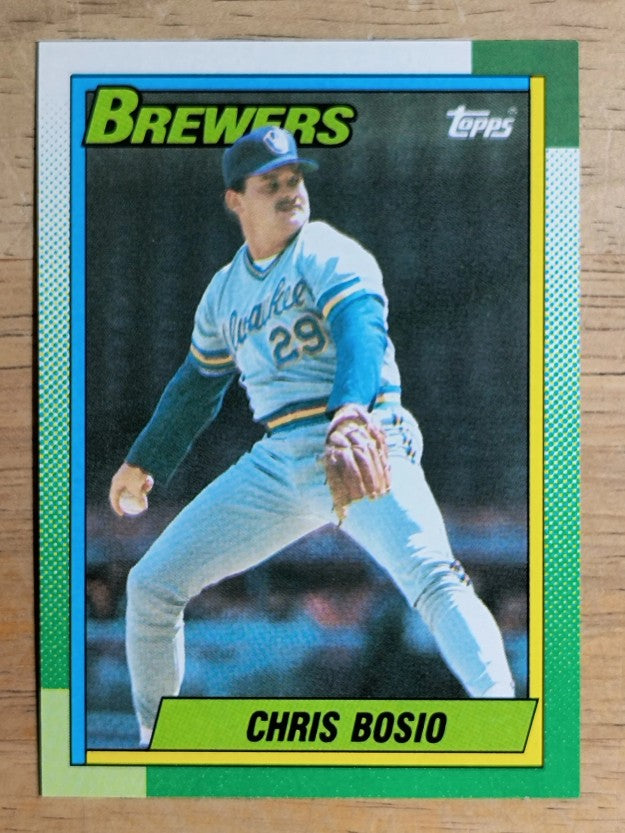 1990 Topps #597 Chris Bosio
