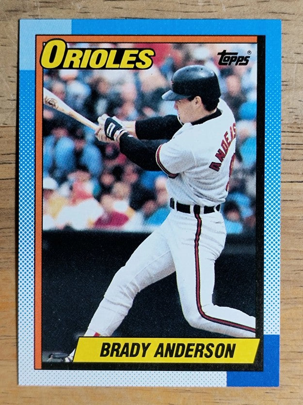 1990 Topps #598 Brady Anderson