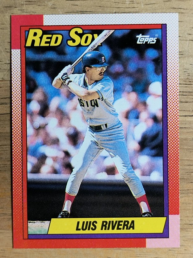 1990 Topps #601 Luis Rivera