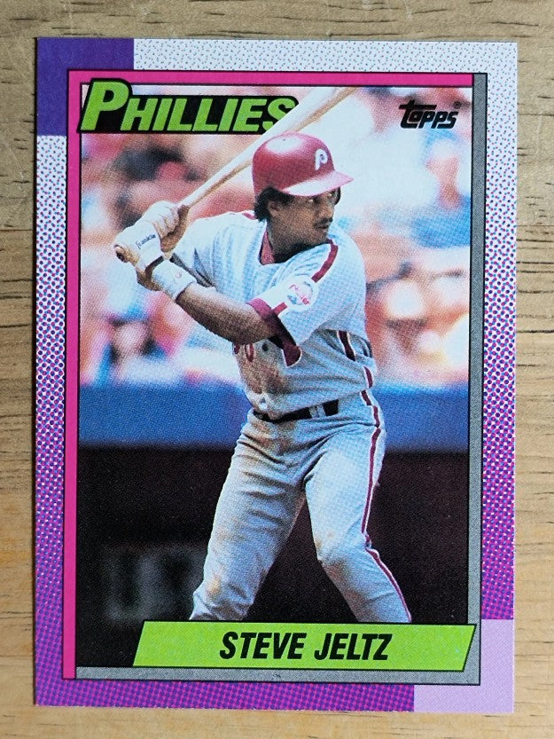 1990 Topps #607 Steve Jeltz