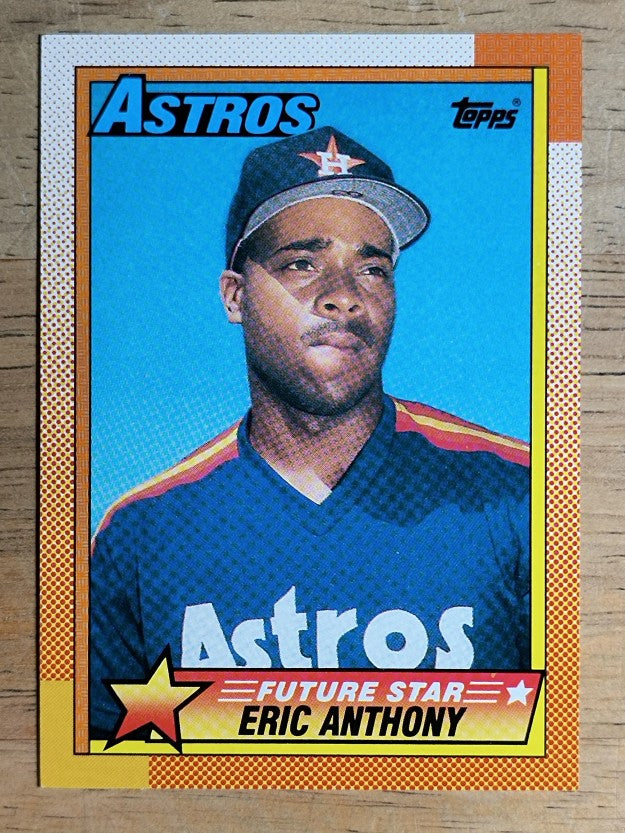 1990 Topps #608 Eric Anthony RC