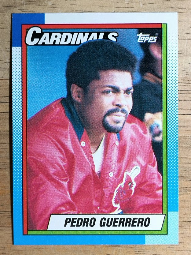 1990 Topps #610 Pedro Guerrero