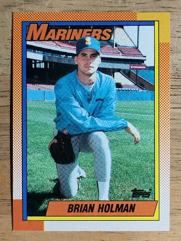 1990 Topps #616 Brian Holman
