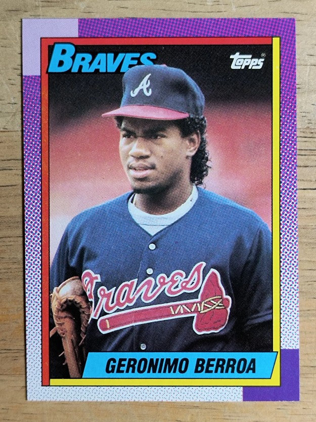1990 Topps #617 Geronimo Berroa