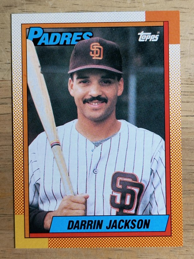 1990 Topps #624 Darrin Jackson