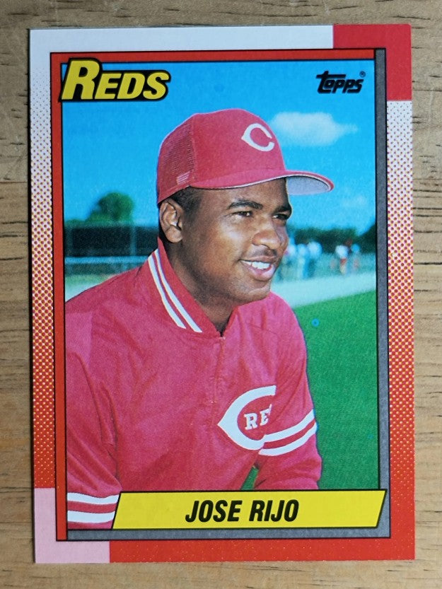 1990 Topps #627 Jose Rijo