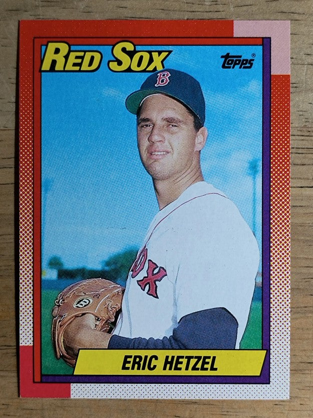 1990 Topps #629 Eric Hetzel