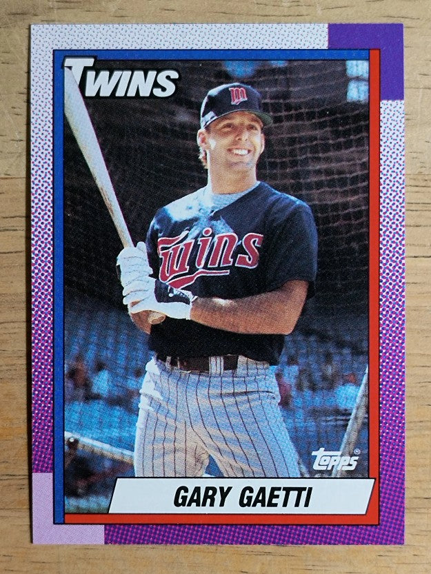 1990 Topps #630 Gary Gaetti