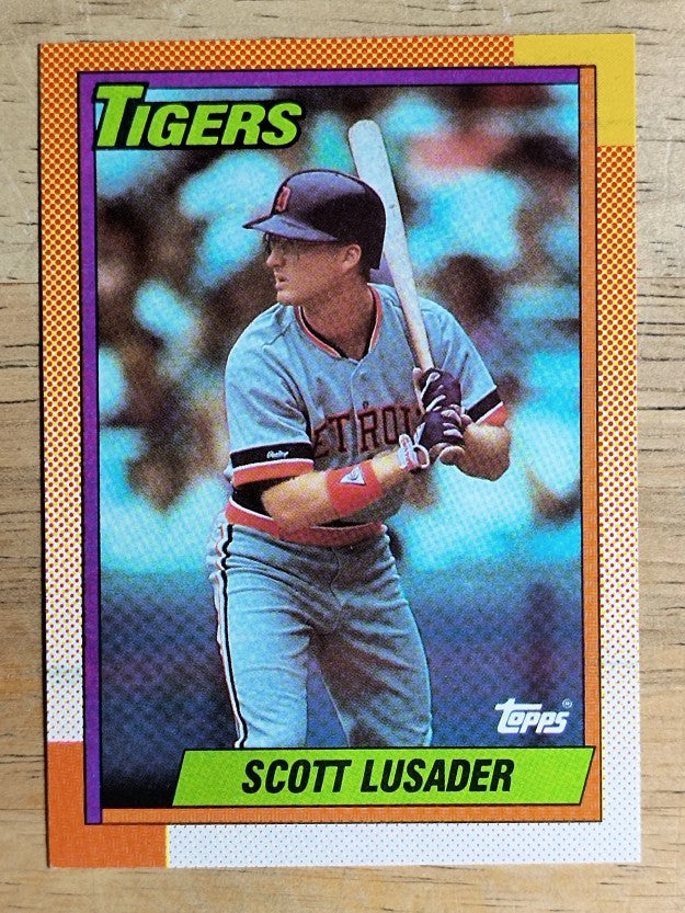 1990 Topps #632 Scott Lusader