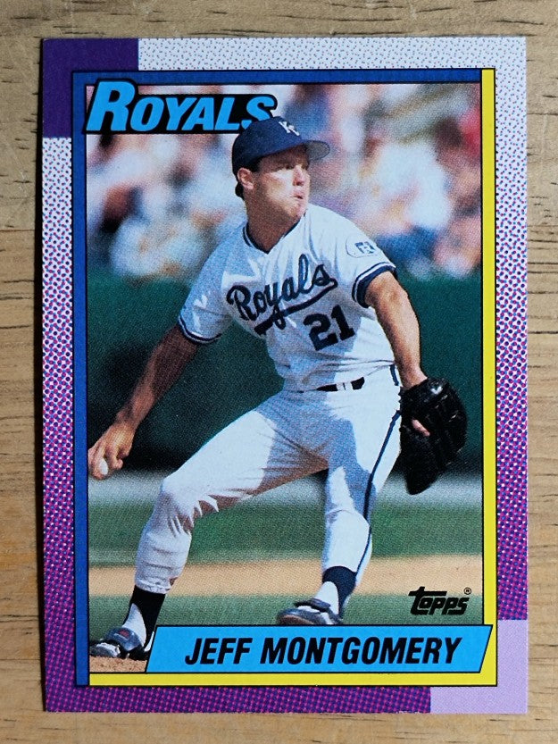 1990 Topps #638 Jeff Montgomery