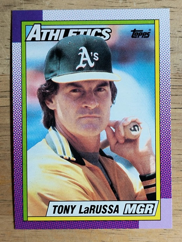 1990 Topps #639 Tony LaRussa MG