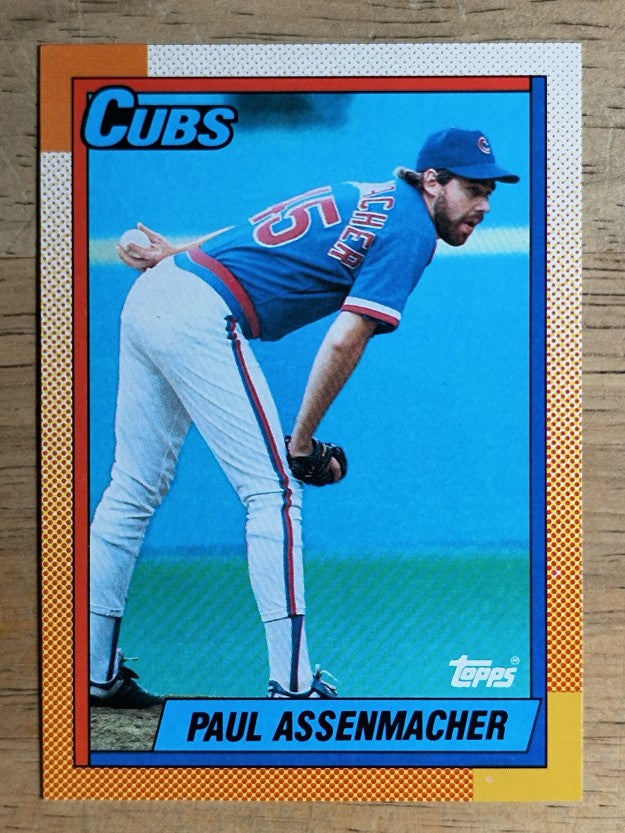 1990 Topps #644 Paul Assenmacher