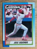 1990 Topps #645 Jose Oquendo