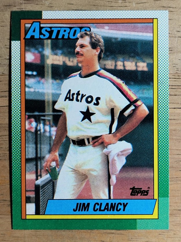 1990 Topps #648 Jim Clancy
