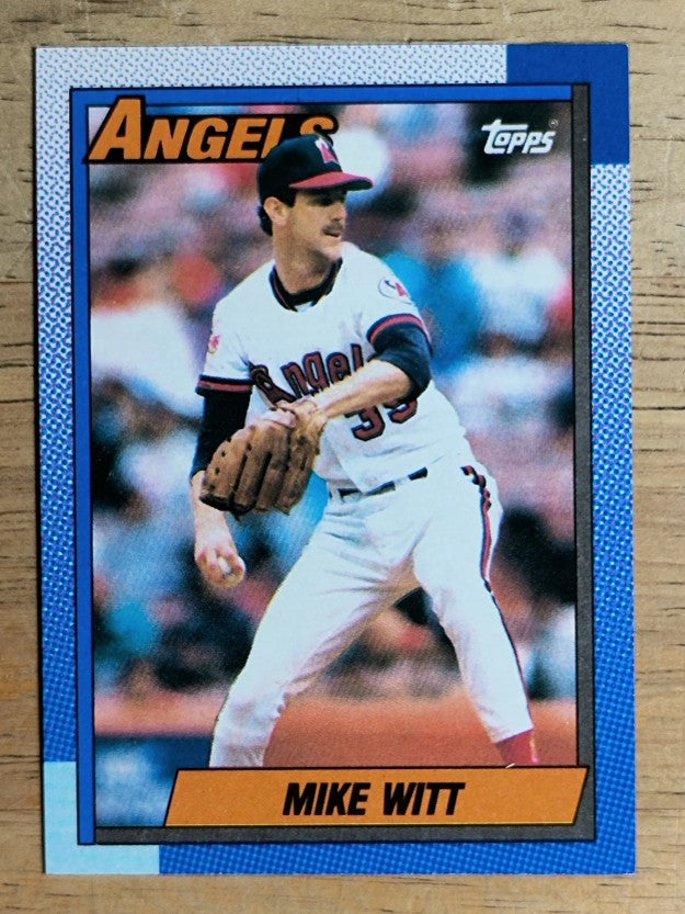 1990 Topps #650 Mike Witt