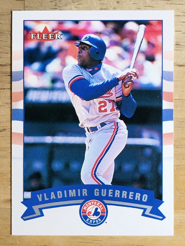 2002 Fleer Gold Backs #296 Vladimir Guerrero