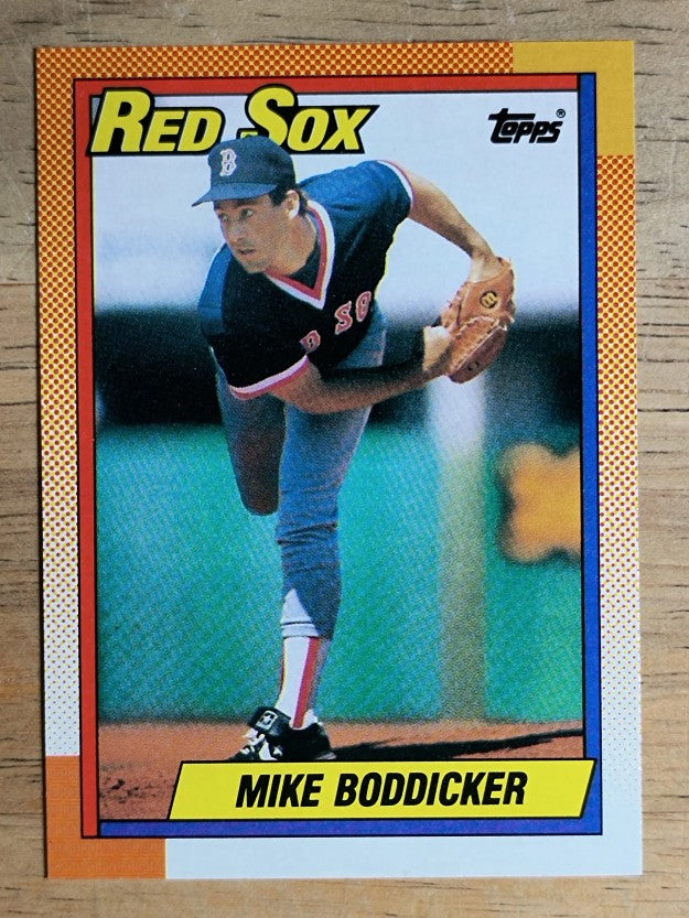 1990 Topps #652 Mike Boddicker