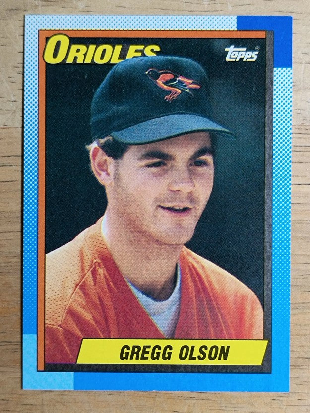 1990 Topps #655 Gregg Olson