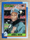 1990 Topps #658 Donell Nixon