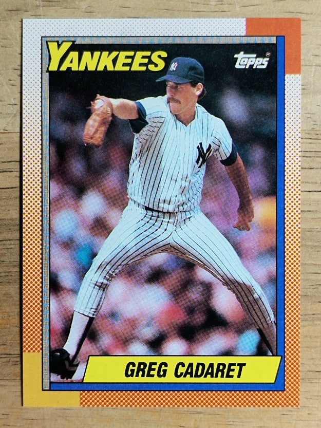 1990 Topps #659 Greg Cadaret