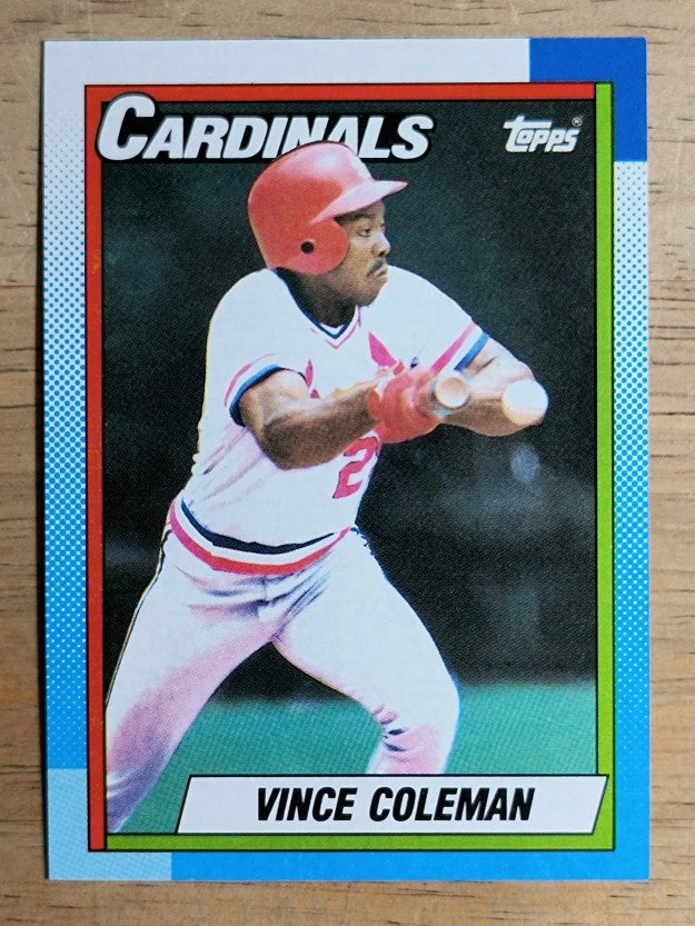 1990 Topps #660 Vince Coleman