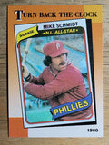 1990 Topps #662 Mike Schmidt TBC'80
