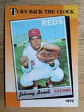 1990 Topps #664 Johnny Bench TBC'70