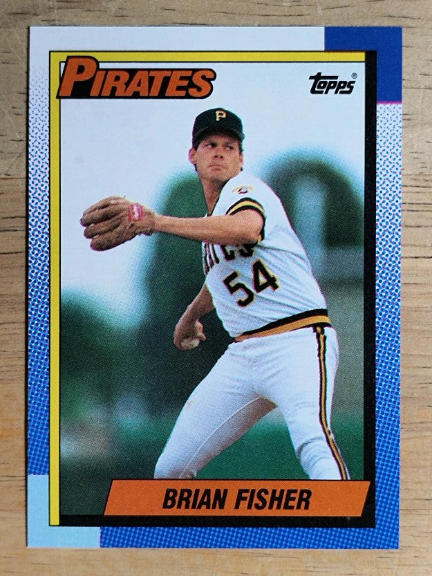 1990 Topps #666 Brian Fisher