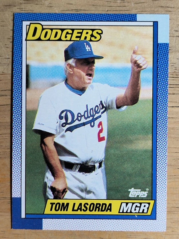 1990 Topps #669 Tom Lasorda MG