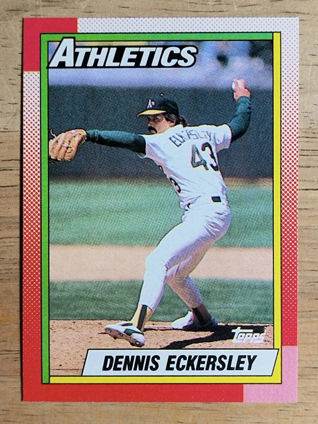 1990 Topps #670 Dennis Eckersley