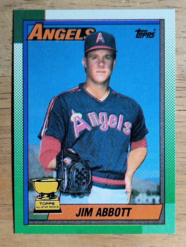1990 Topps #675 Jim Abbott
