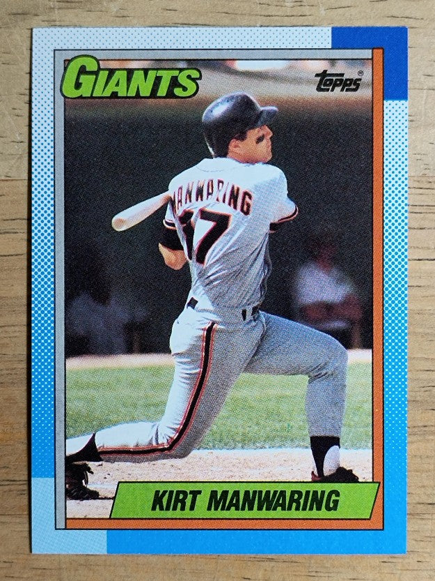 1990 Topps #678 Kirt Manwaring