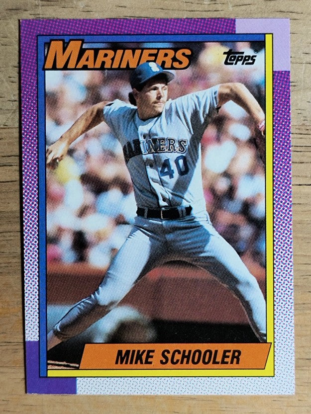 1990 Topps #681 Mike Schooler
