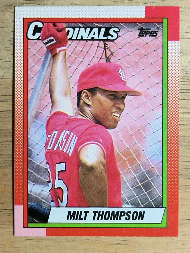 1990 Topps #688 Milt Thompson