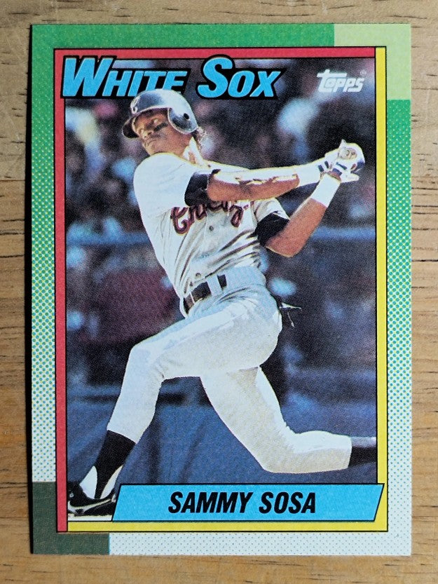 1990 Topps #692 Sammy Sosa RC