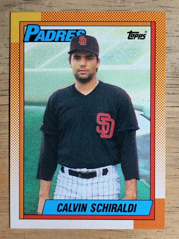 1990 Topps #693 Calvin Schiraldi
