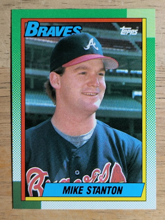 1990 Topps #694 Mike Stanton RC