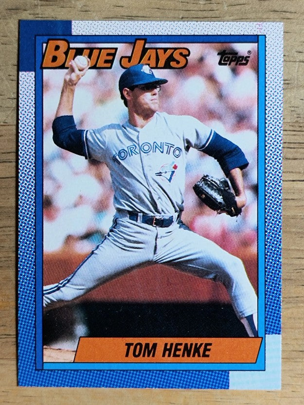 1990 Topps #695 Tom Henke