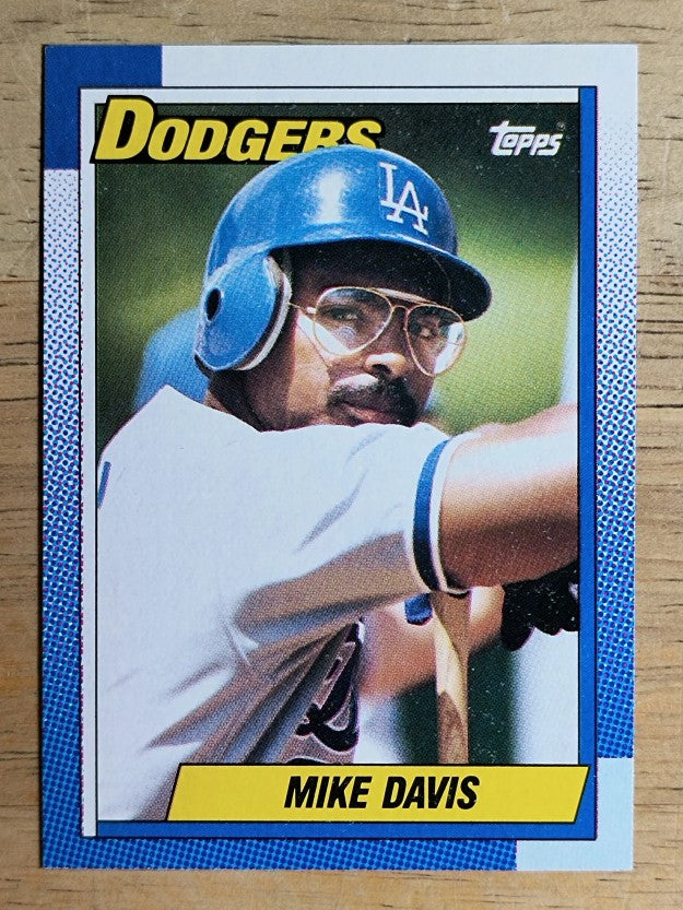1990 Topps #697 Mike Davis