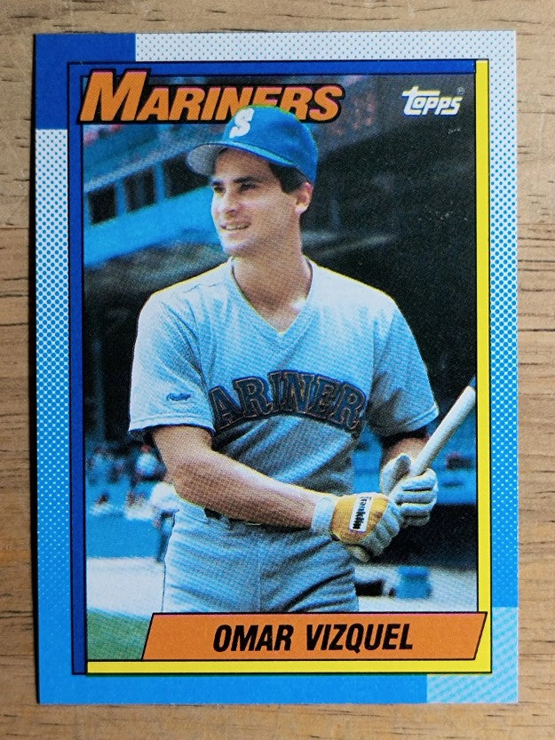 1990 Topps #698 Omar Vizquel