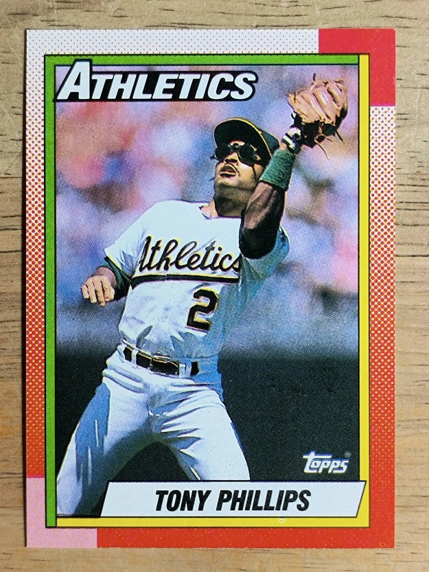 1990 Topps #702 Tony Phillips