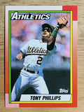 1990 Topps #702 Tony Phillips