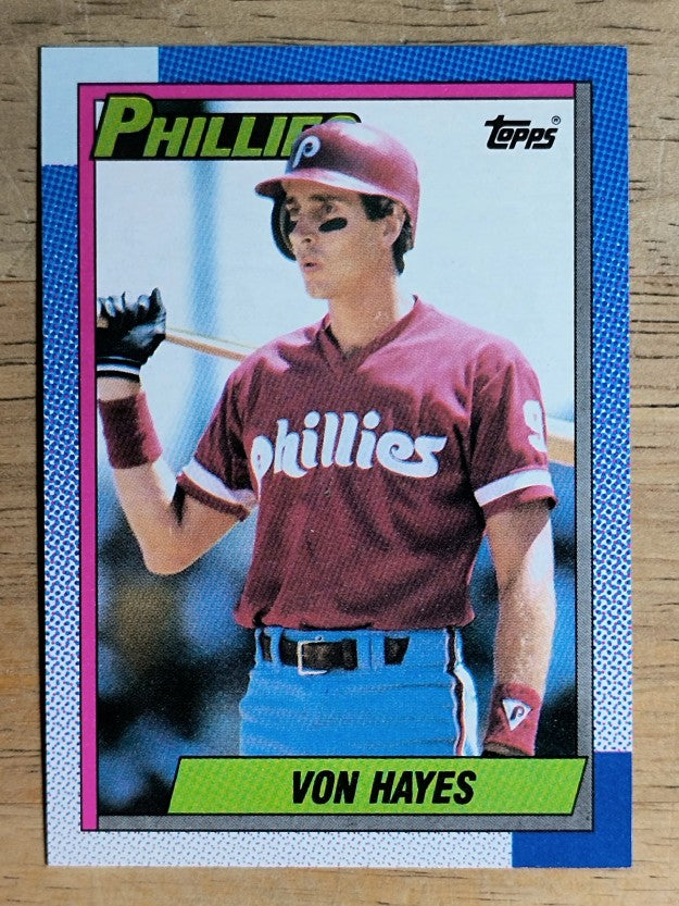 1990 Topps #710 Von Hayes