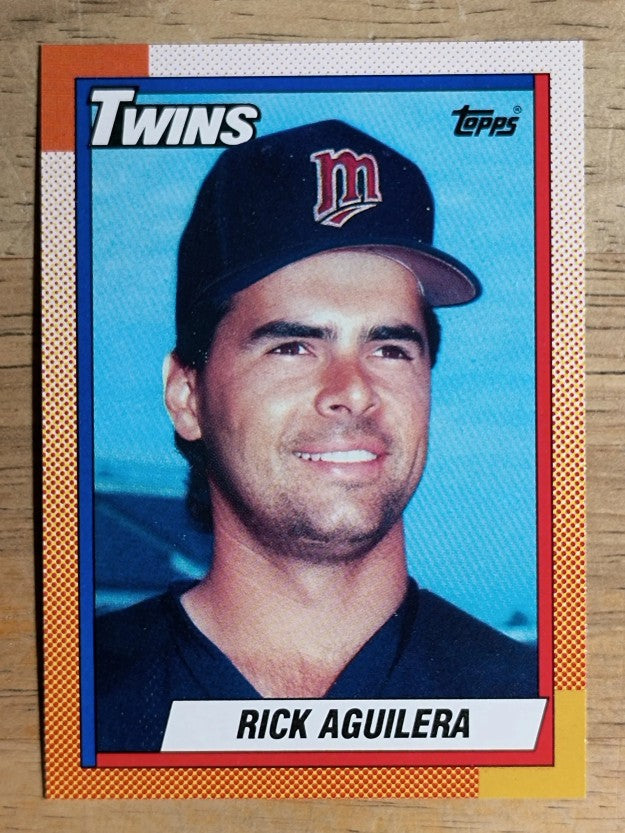 1990 Topps #711 Rick Aguilera