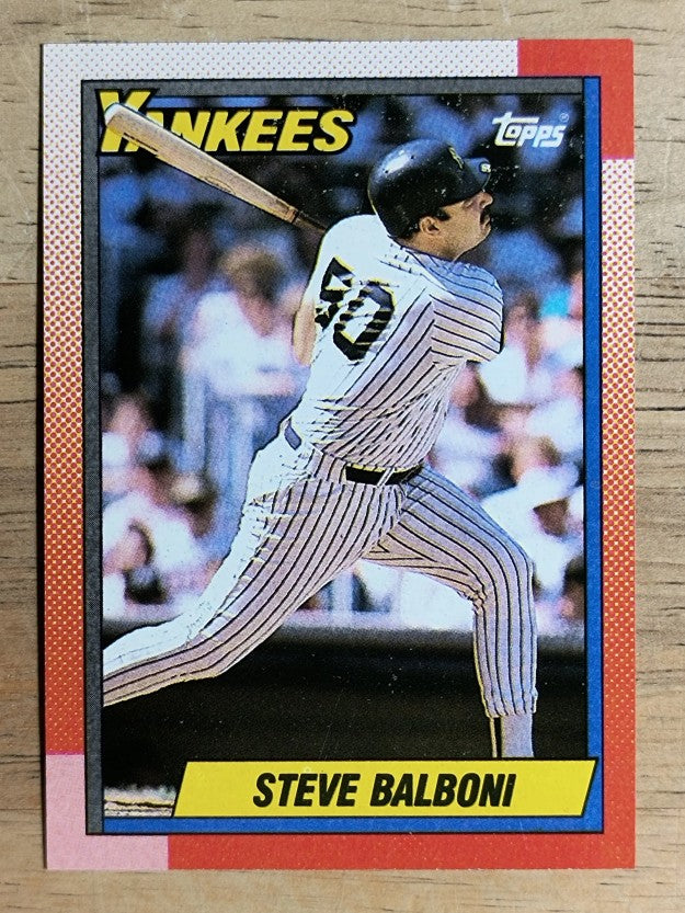 1990 Topps #716 Steve Balboni