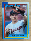 1990 Topps #717 Ron Karkovice