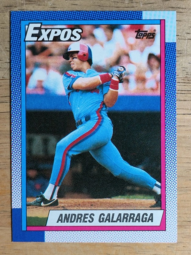 1990 Topps #720 Andres Galarraga
