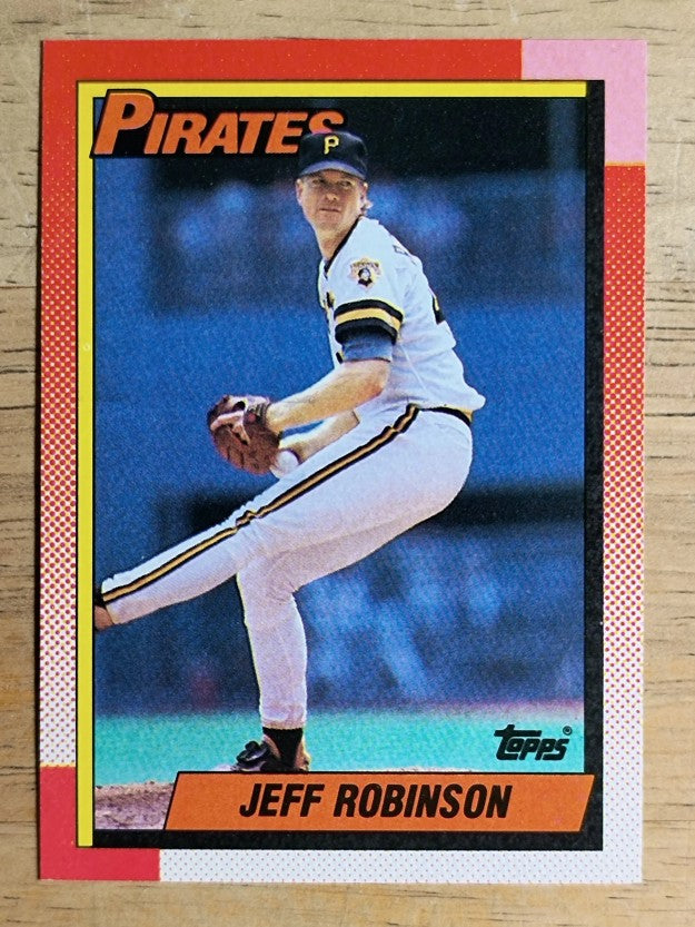 1990 Topps #723 Jeff D. Robinson