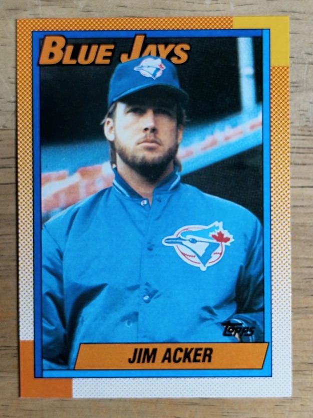 1990 Topps #728 Jim Acker